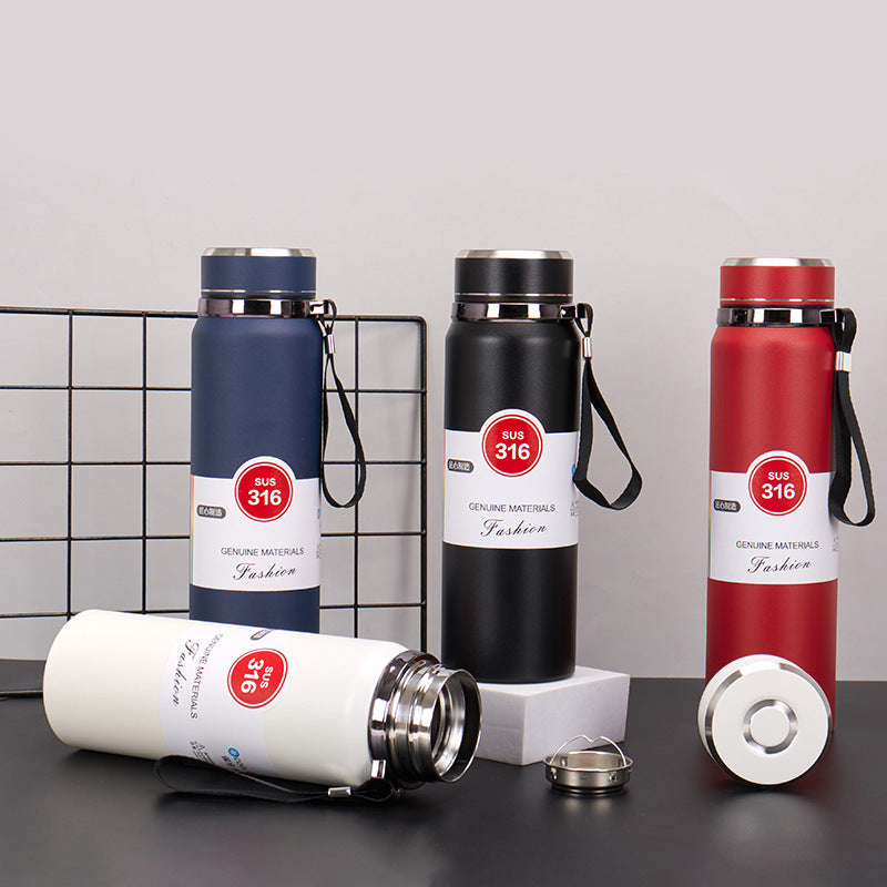 Premium Matte Stainless Steel Water Bottle